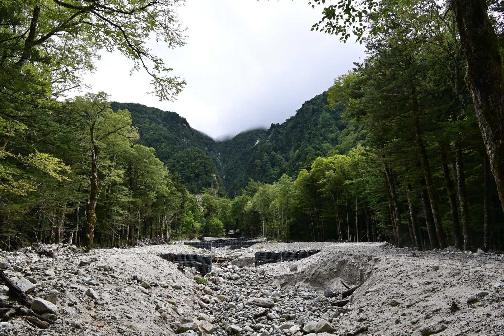 上高地バス停-河童橋-小梨平-明神橋-岳沢湿原 周回コースの写真