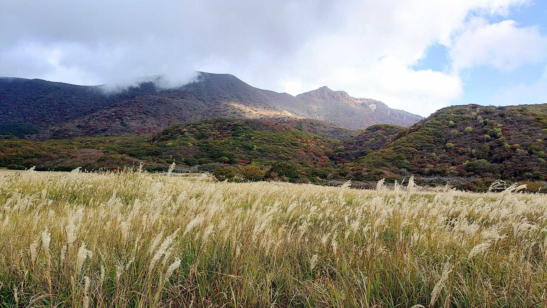 くじゅう登山口-雨ヶ池越-諏蛾守越-三俣山-指山自然観察路 周回コースの写真