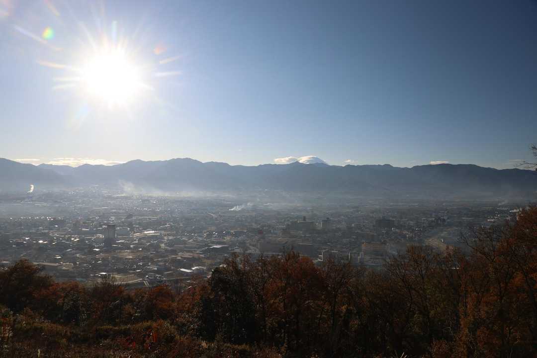 展望台手前の角からの展望