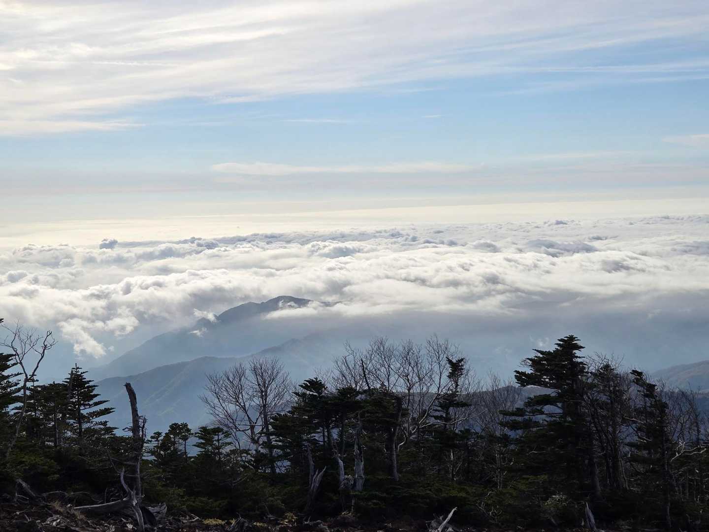 雲海、むこーーーーに富士山🗻