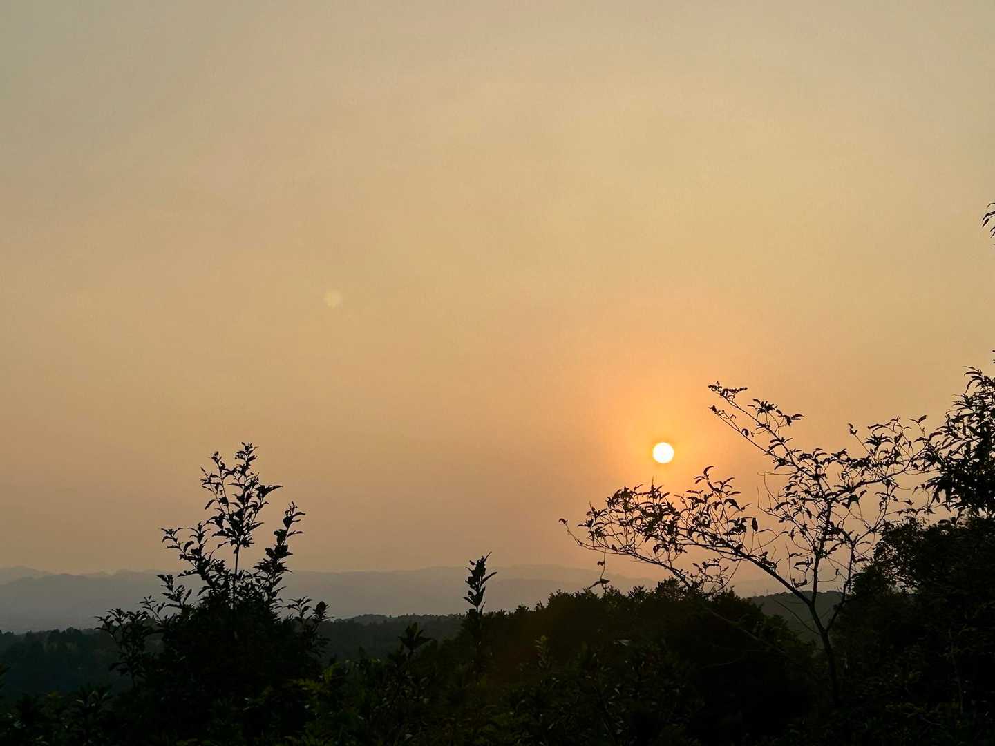 西の空✨