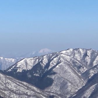能郷白山？荒島岳？