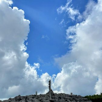 雲が上がってきてしまったけど、しばらくしたら青空見えてきた！