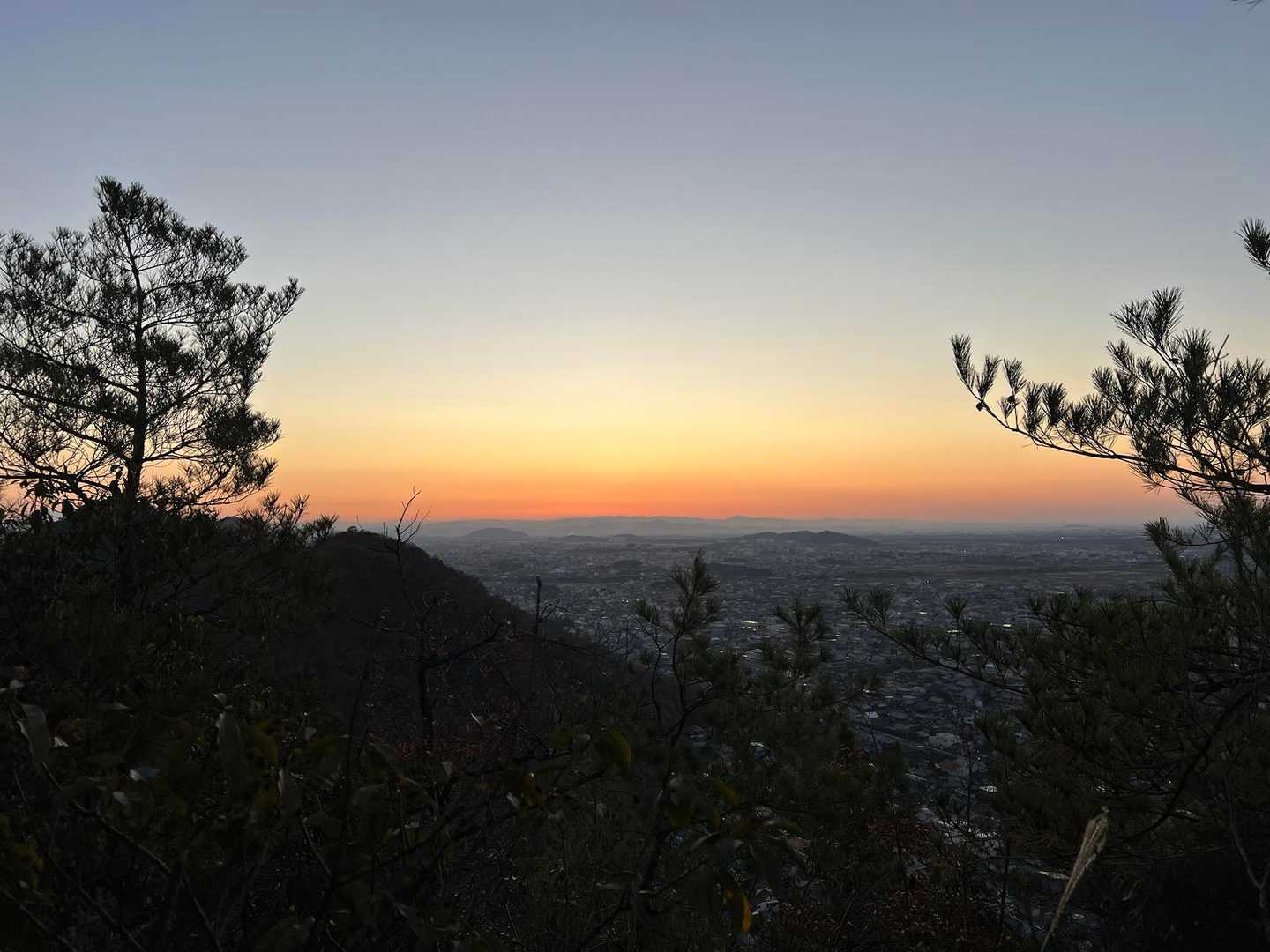 洞山 往復コースの写真