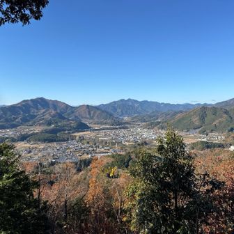 正面にに烏岳が見える！