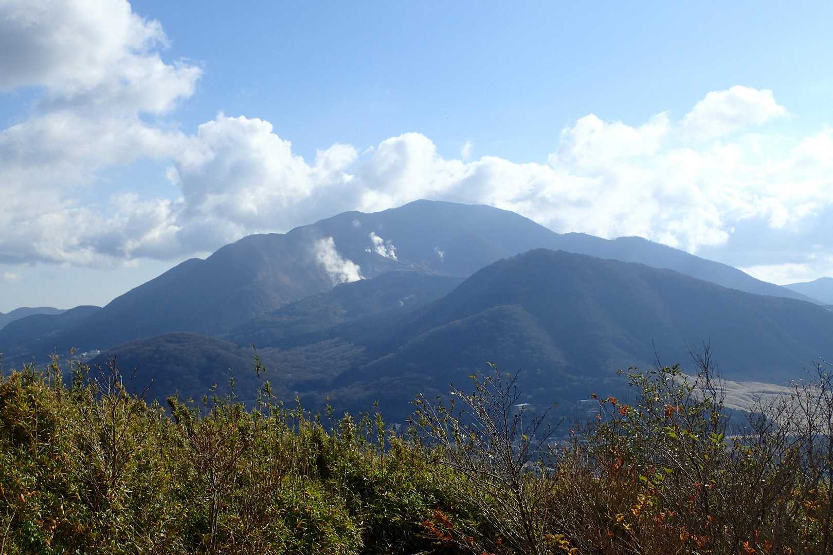 大涌谷の噴煙