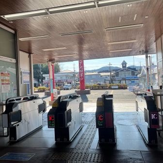 無事 改札を通過して