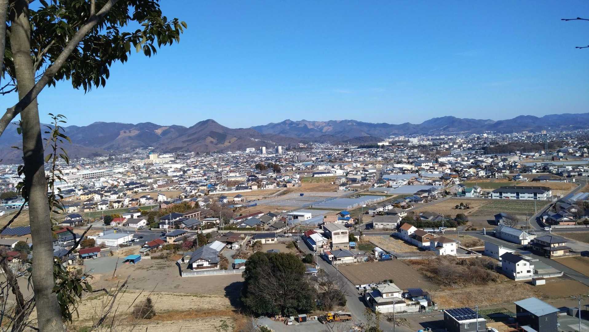 鹿田山-道帰り山 縦走コースの写真