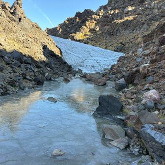 万年雪と氷