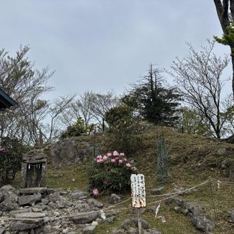 お社の裏手は「禁足地」との事です🙏