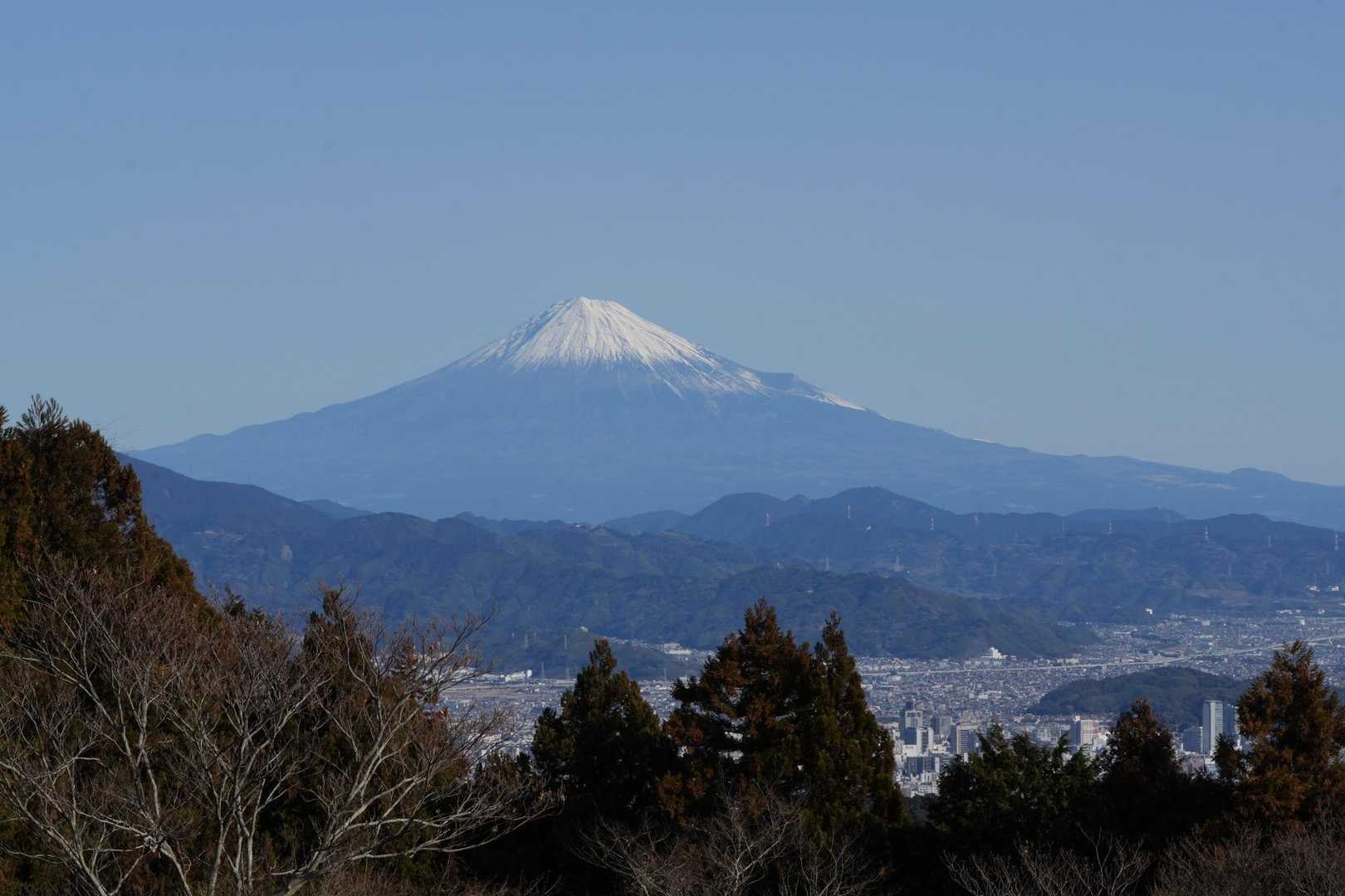 満観峰で休憩