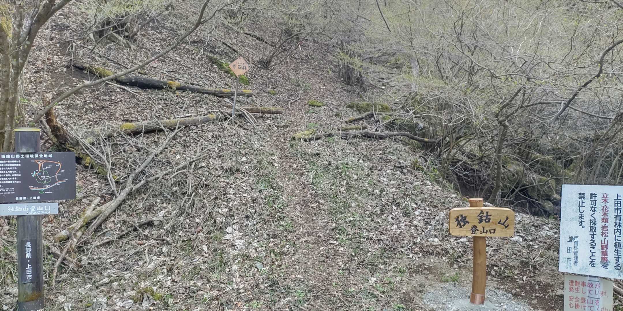 登山口まで滑落しながら何とか届きました😭
