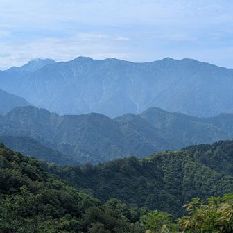 僧ヶ岳方面