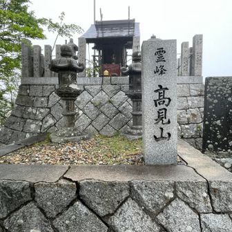 頂上の高角神社🙏