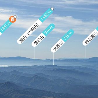 蔵王・葉山・月山方面