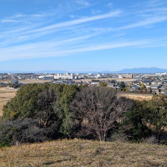 同上📸左奥に雪を冠った浅間山、右に赤城山を🧐(分かるかな~⁉️)
