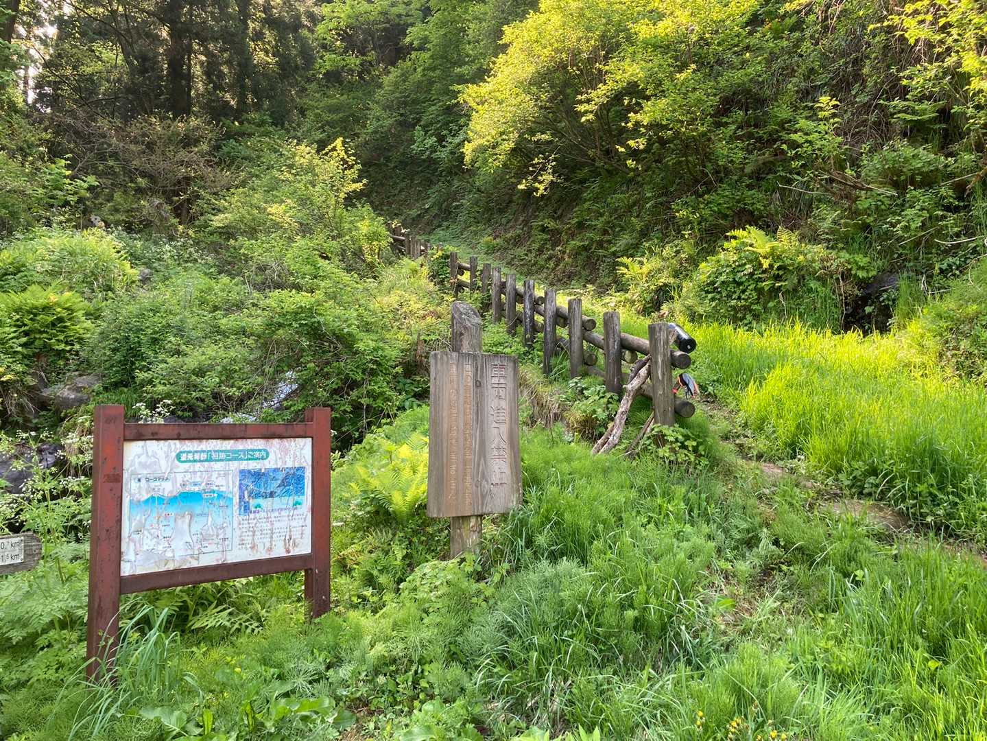 登り口