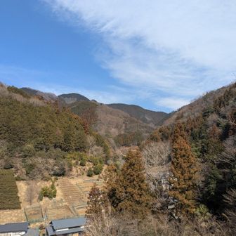 奥の尾根を→に歩いた