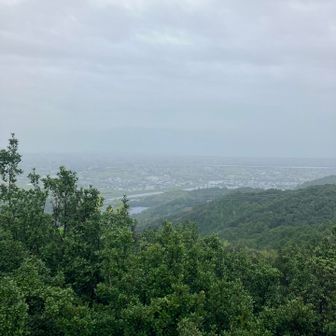 阿南市街と那賀川