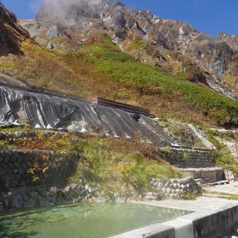 温泉がドバドバ湧いてる！
いつか入ってみたい！