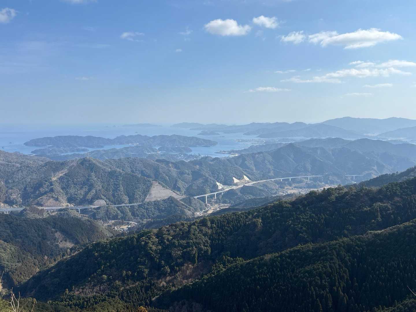 尺間山 往復コースの写真