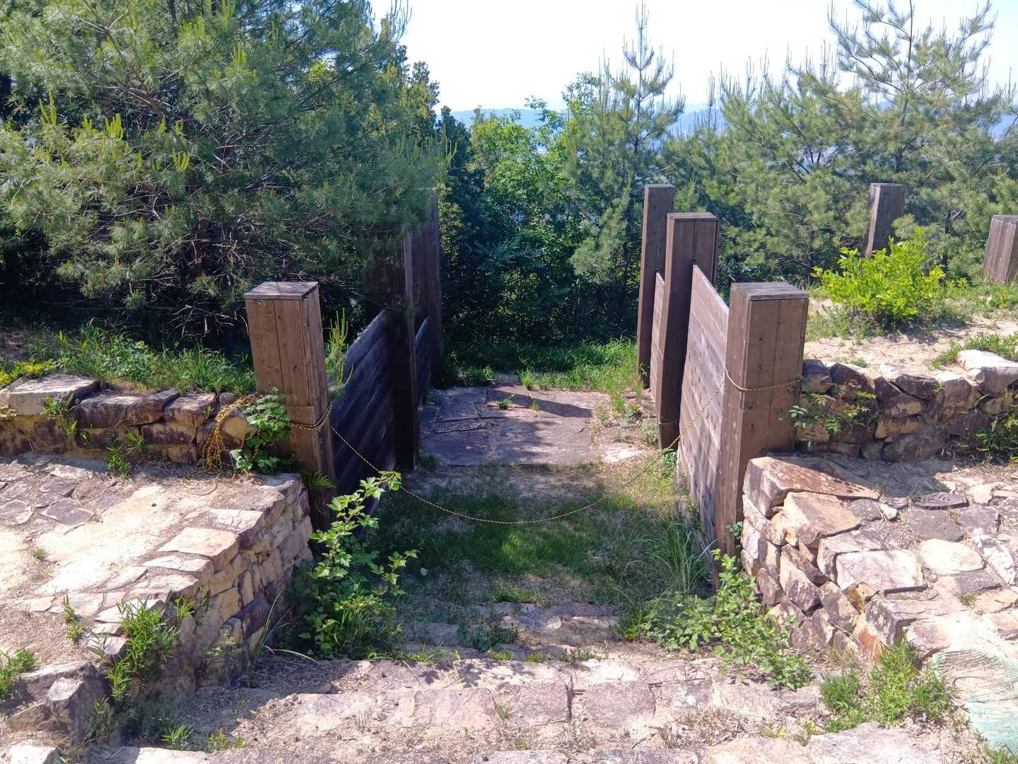 南門跡地。
