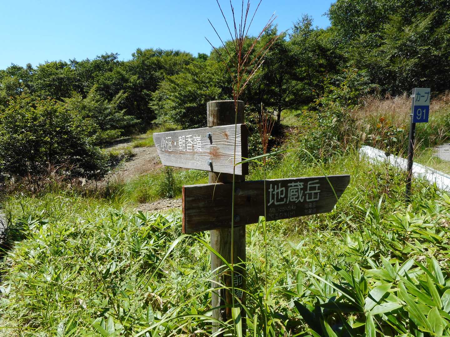 地蔵岳へ向かう