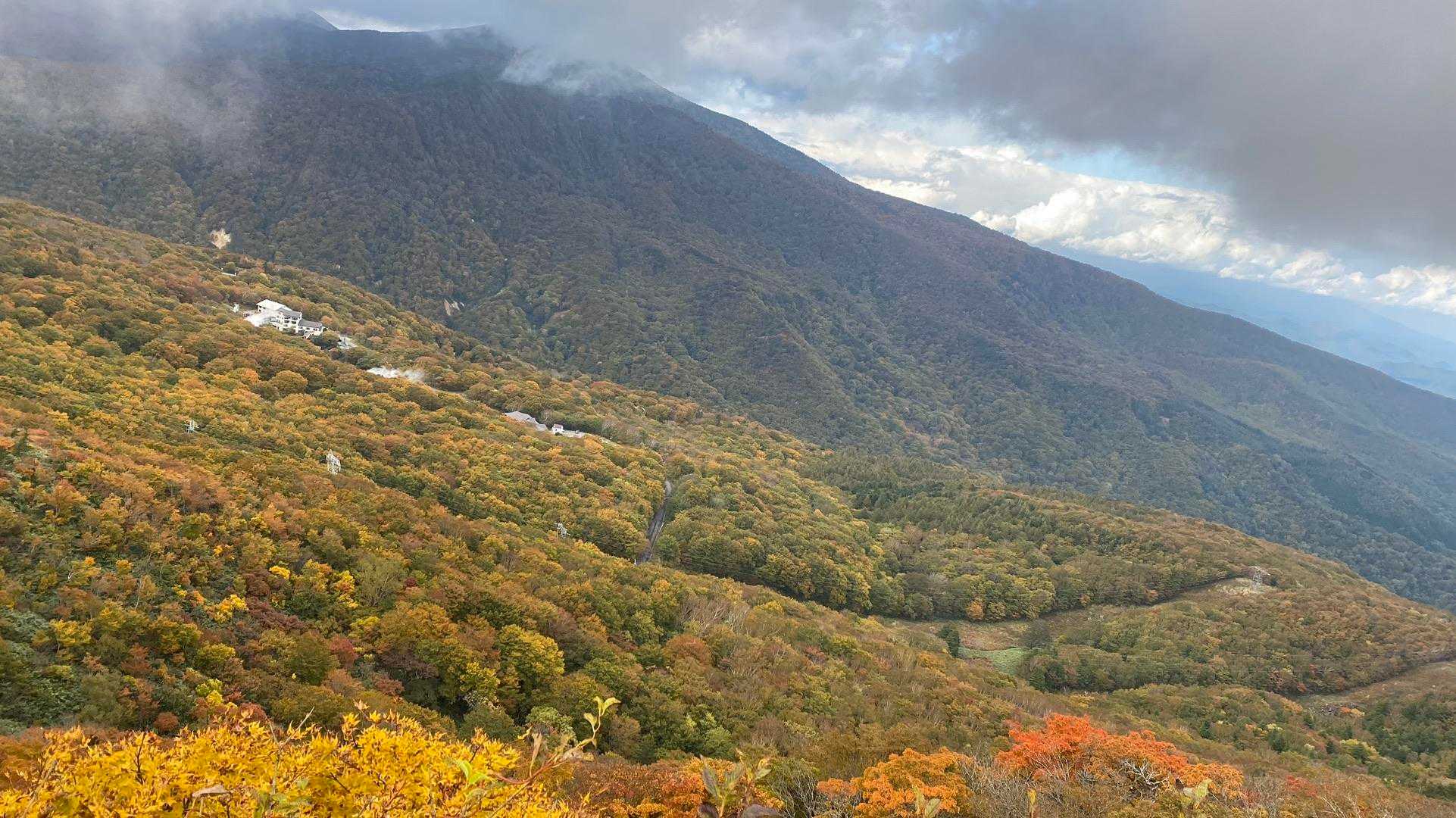 安達太良山登山口-旧土湯峠-鬼面山 往復コースの写真