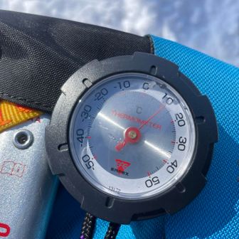 大明神岳山頂は-10℃