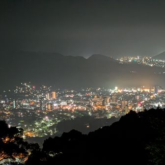山頂からの夜景