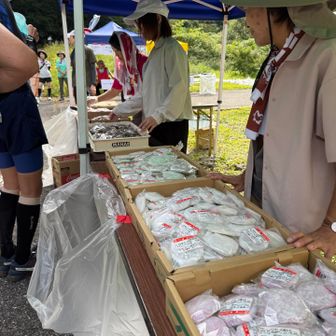 称名エイド。ここまで貯金稼いだ
どのエイドのスタッフの方も、温かく優しく、励ましてくれました！