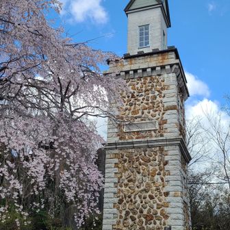 日露戦争を記念して建てられた
記念燈台🌸