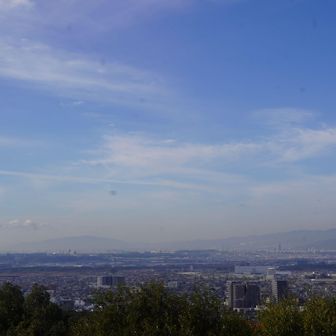 帰りの鴻ノ巣山 展望所にて
この地から、六甲山まで見えるのだ😳