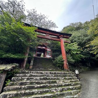 吉野水分神社（よしのみくまりじんじゃ）⛩️
第七十二靡（なびき：行者の修行の巡礼ポイント）です🙏