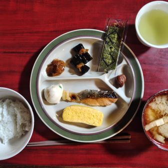 朝食です。