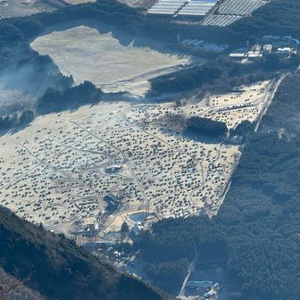 つぶつぶ見えると思ったら、
ふもとっぱらキャンプ場⛺️