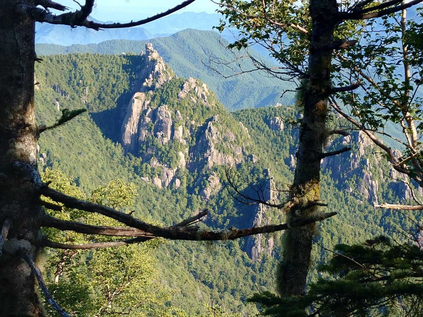 大弛峠-朝日峠-朝日岳-金峰山 縦走コースの写真