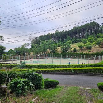 ☀️🎾テニスコート。