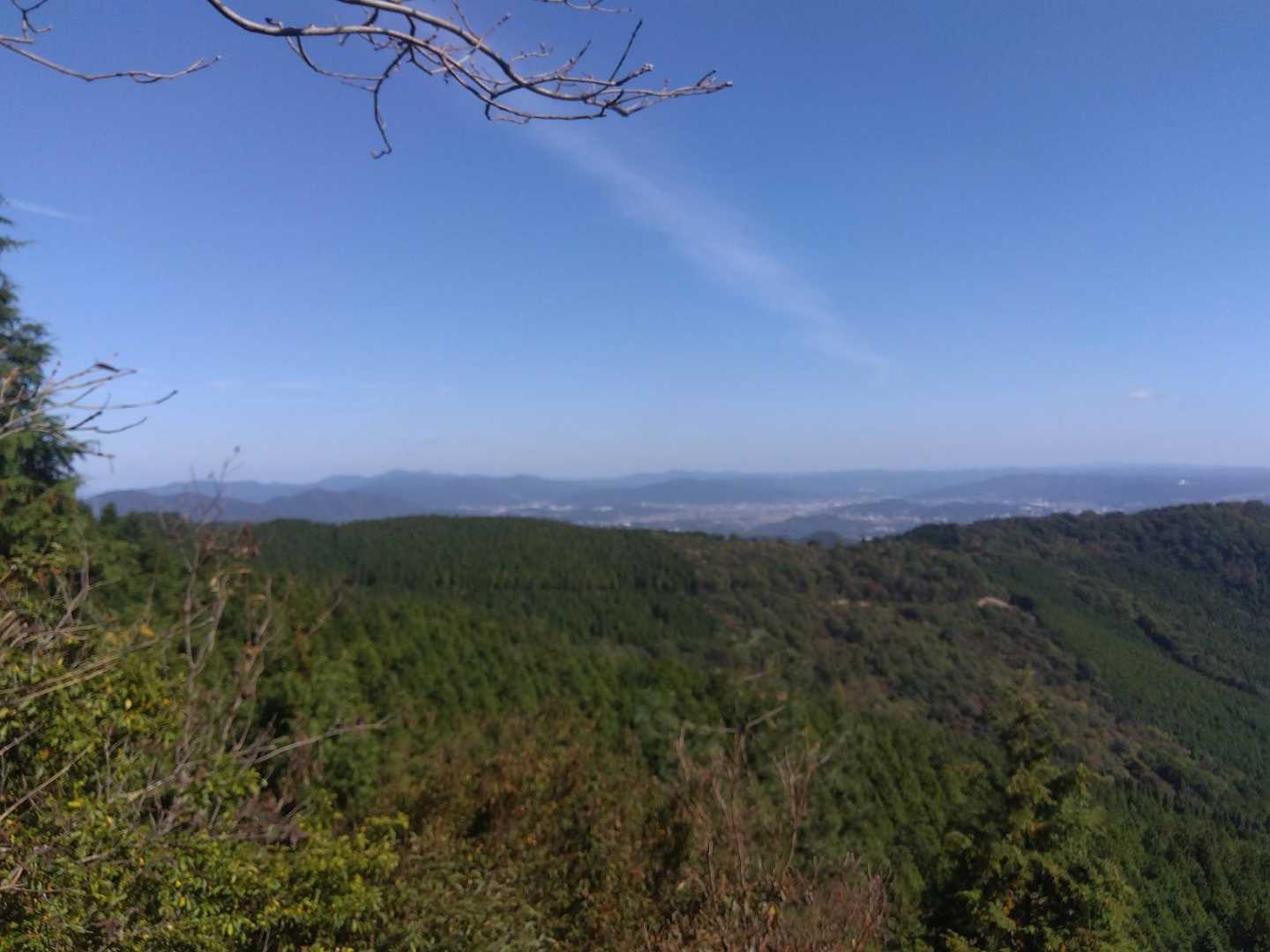 東見台からの眺め。