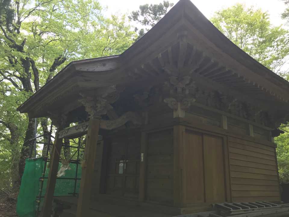 虚空蔵山到着