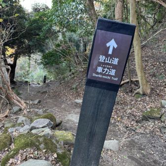 さて、車力道に戻って下りよう〜