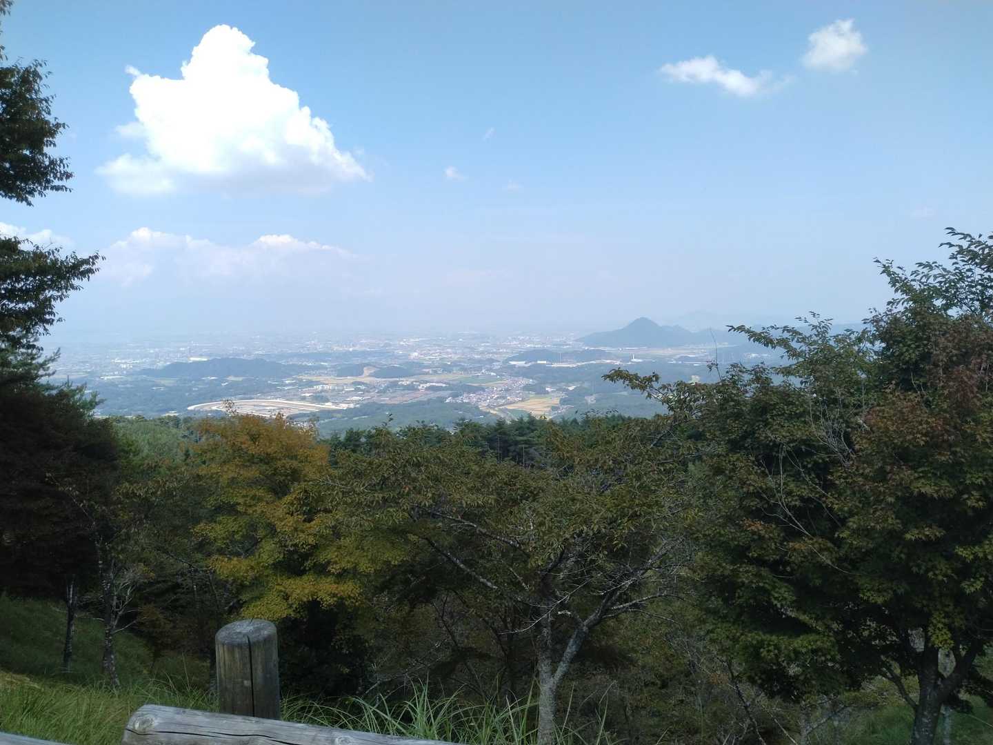 馬頭観音駐車場から！