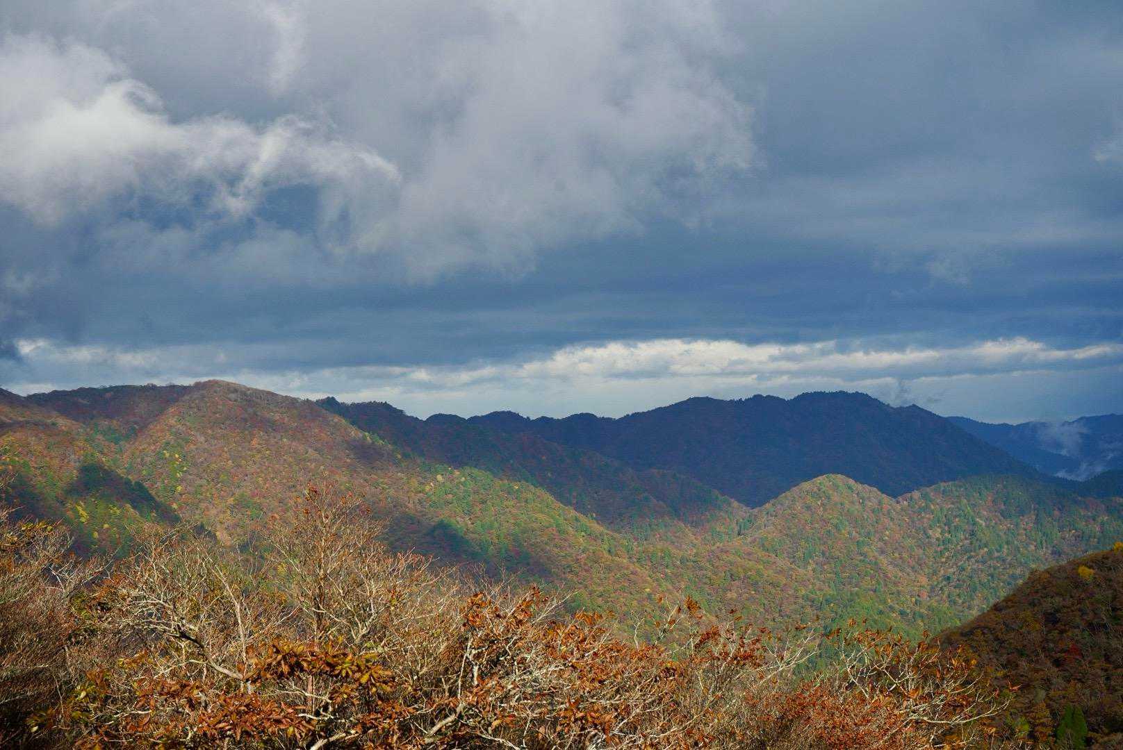 武平トンネル東登山口-武平峠-御在所観光リフトロープウェイ 往復コースの写真