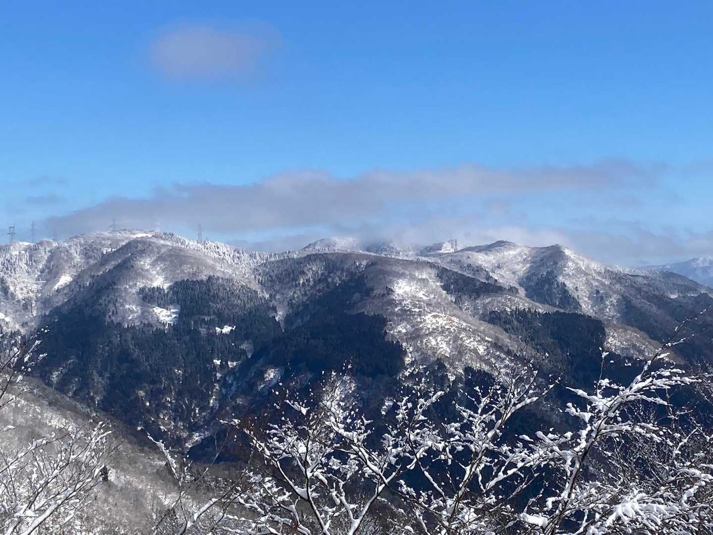 マキノ高原-赤坂山-三国山 縦走コースの写真
