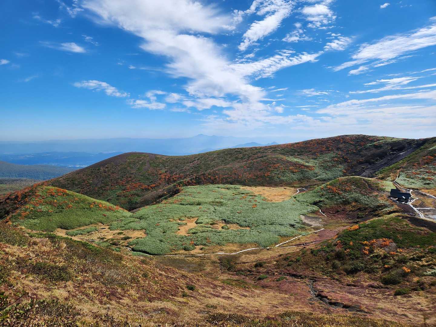 駒池-秋田駒ヶ岳国見コース登山口 縦走コースの写真
