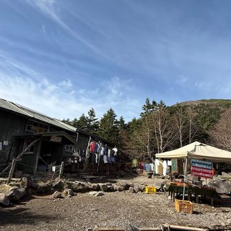 相変わらずいっぱいのお土産と、蓼科山山頂