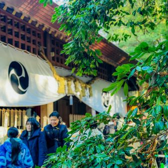 奥宮に参拝したから椿大神社にも参拝しようとしたら1時間以上待つであろう大行列。。
猿田彦大神を主神とした総本宮⛩️