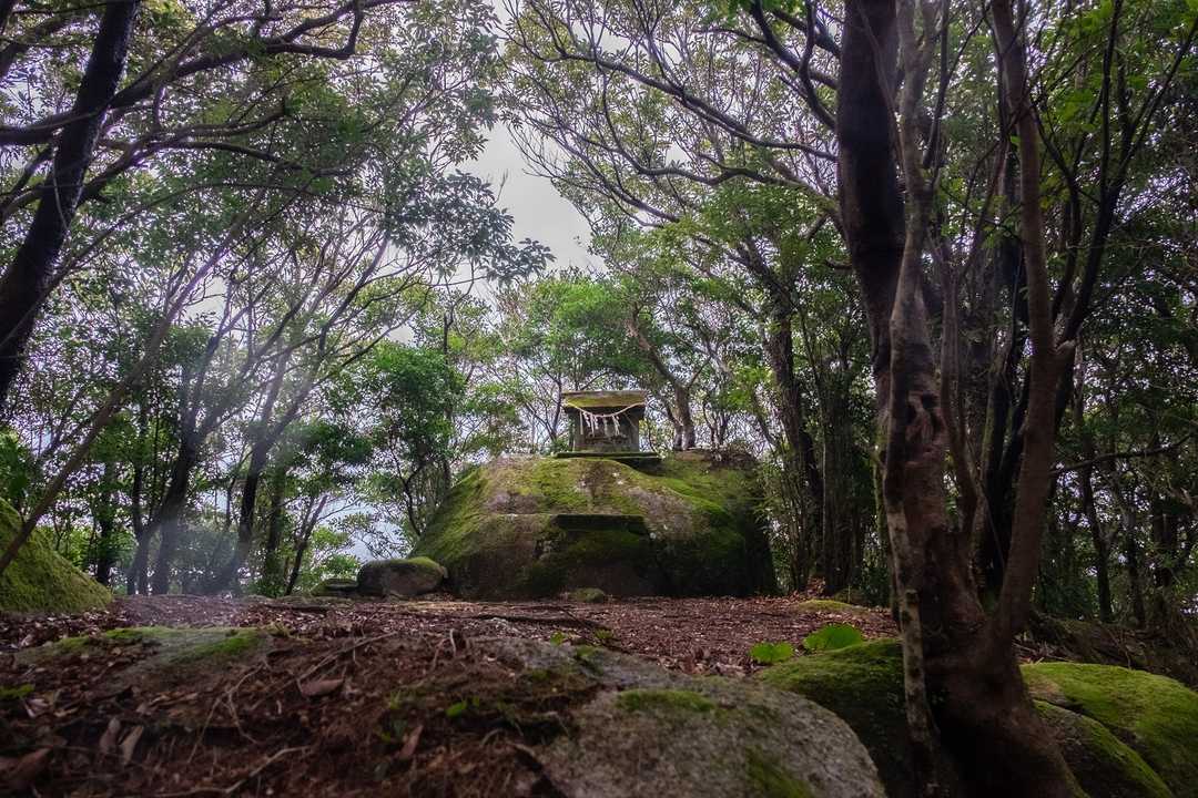 山頂の祠