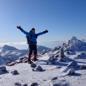 鉄山でパシャリ