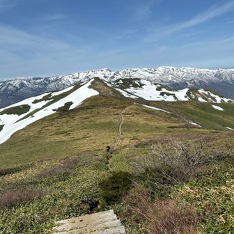 苗場山と平標
